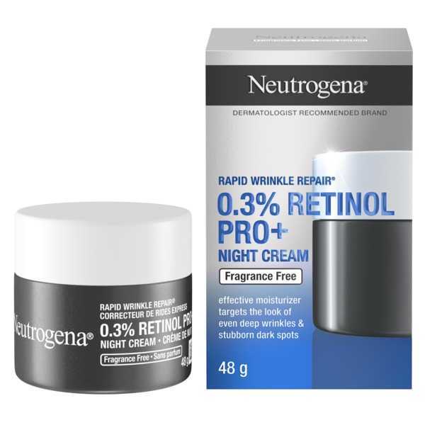Neutrogena® Rapid Wrinkle Repair® 0.3% Retinol Pro+ Night Cream