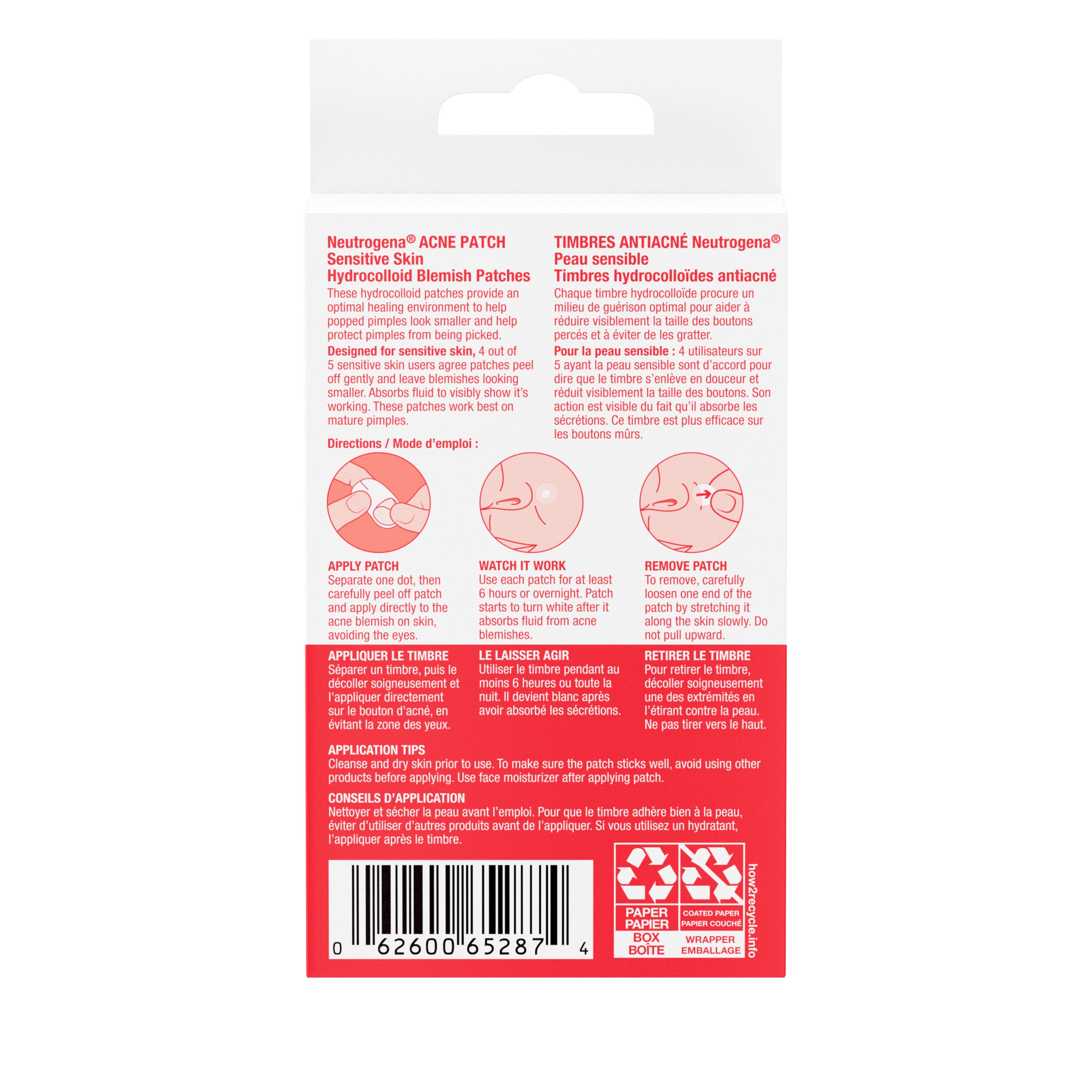 Neutrogena® Sensitive Skin Acne Patches