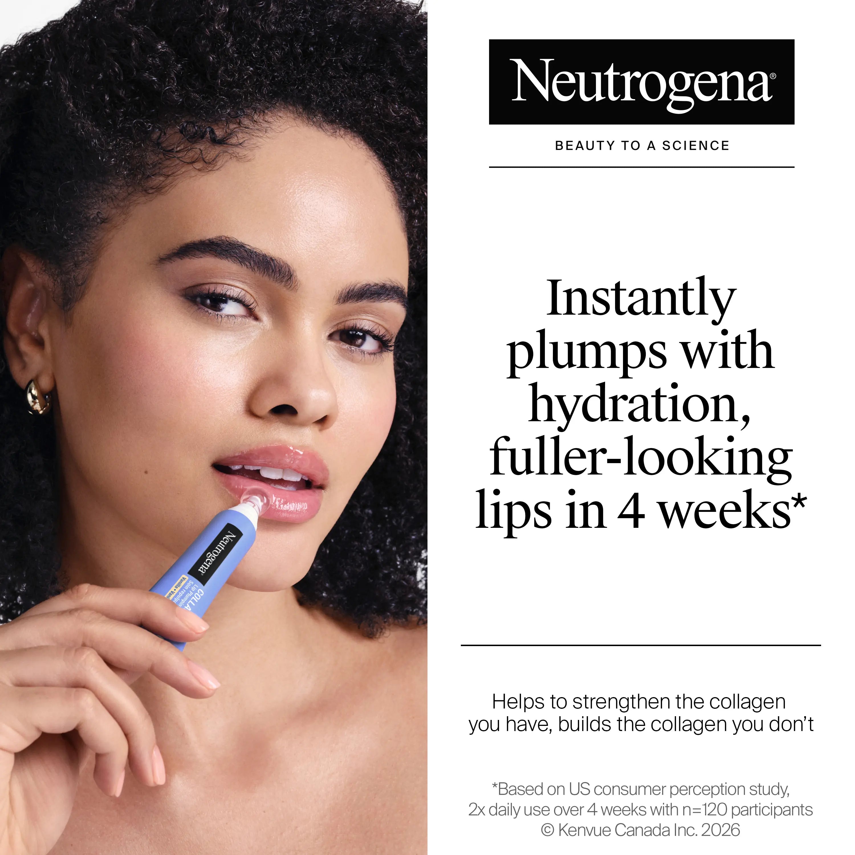 Neutrogena® Collagen Bank® Lip Plumping Treatment, Vanilla