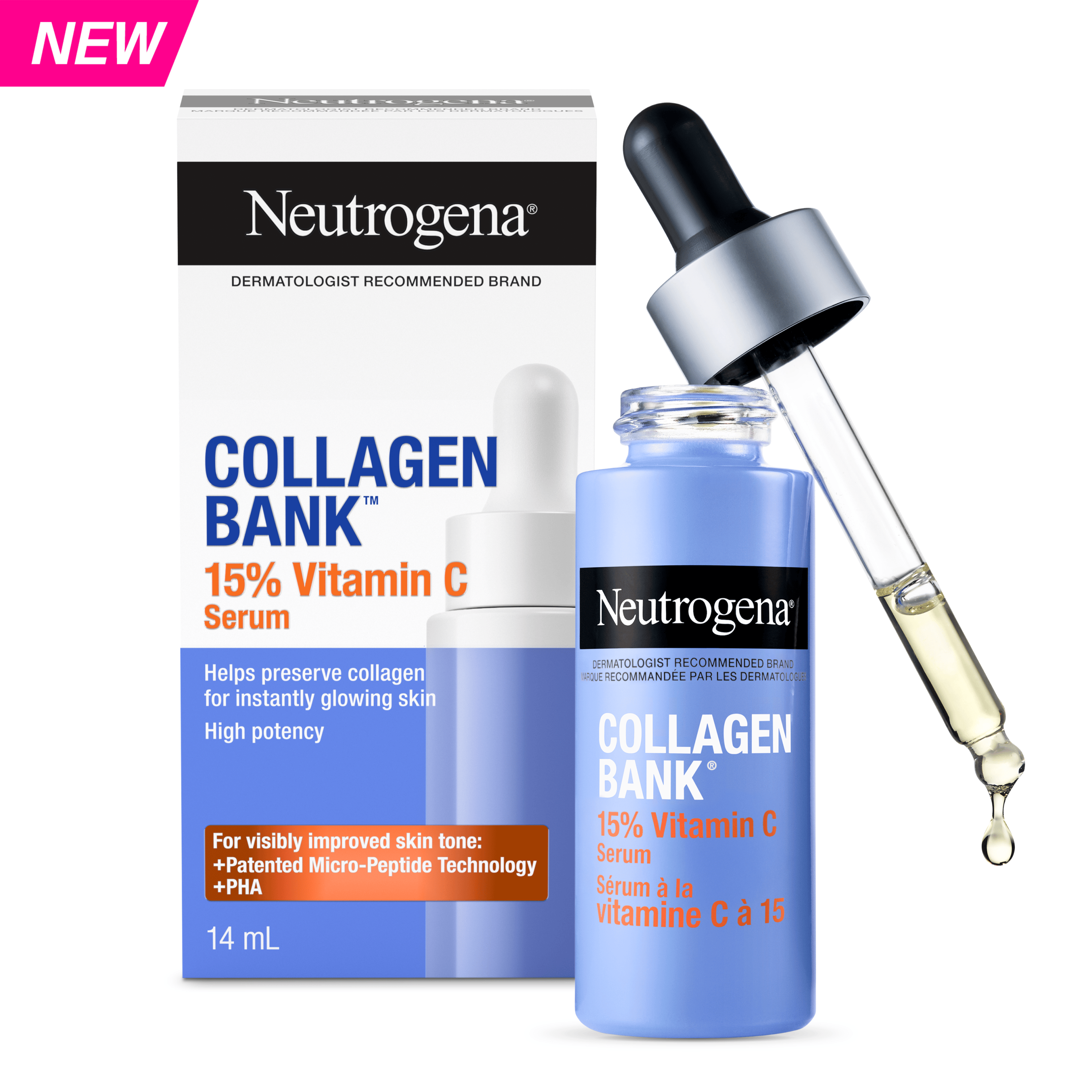 Neutrogena® Collagen Bank® 15% Vitamin C Serum