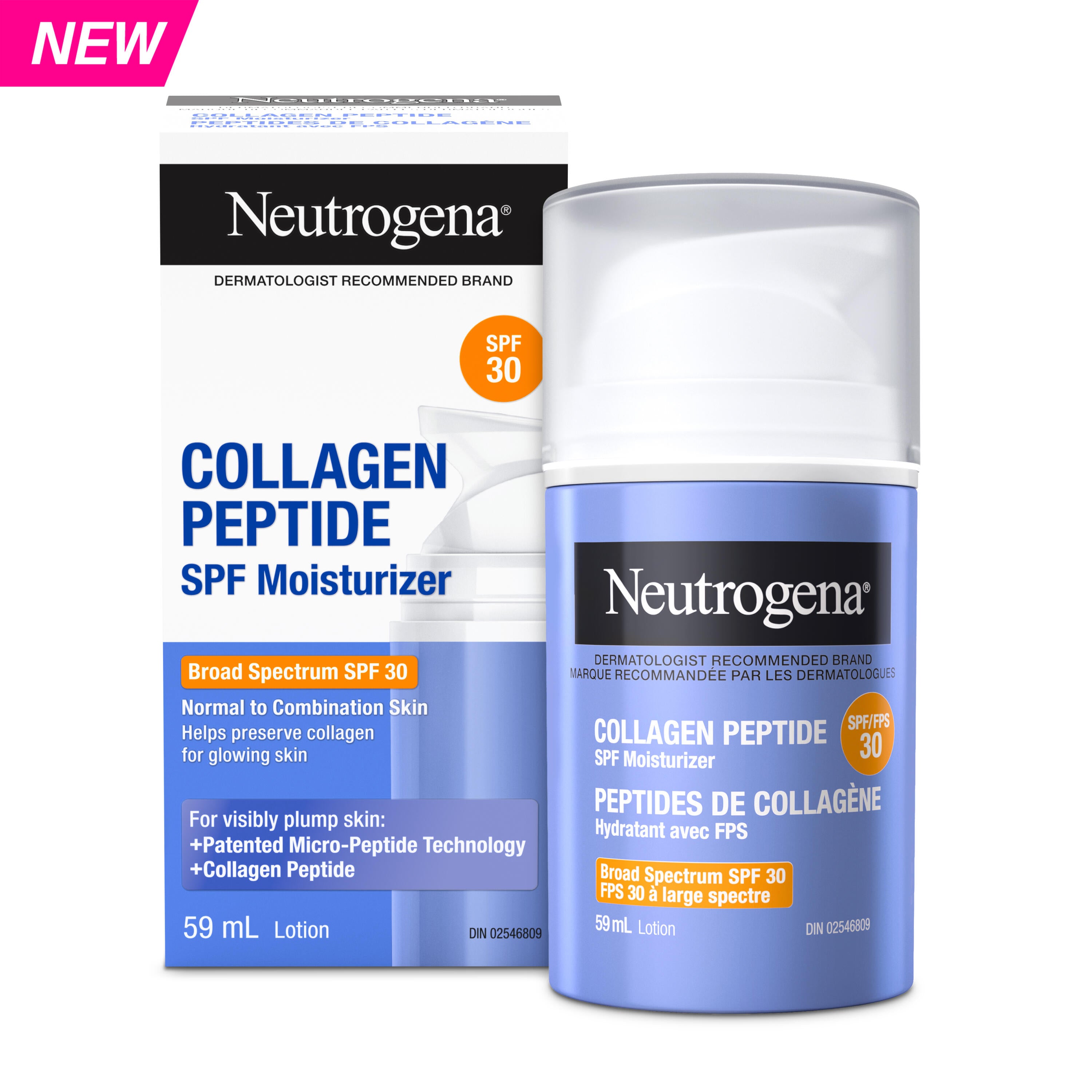 Neutrogena® Collagen Peptide SPF 30 Moisturizer, 59ml