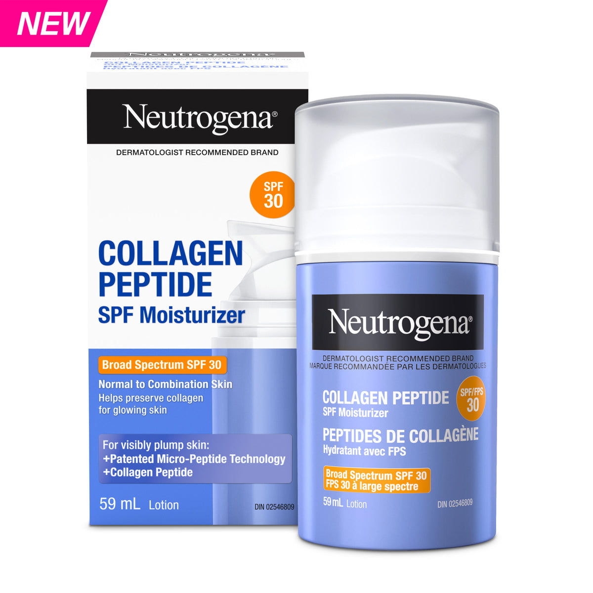 Neutrogena® Collagen Peptide SPF 30 Moisturizer, 59ml