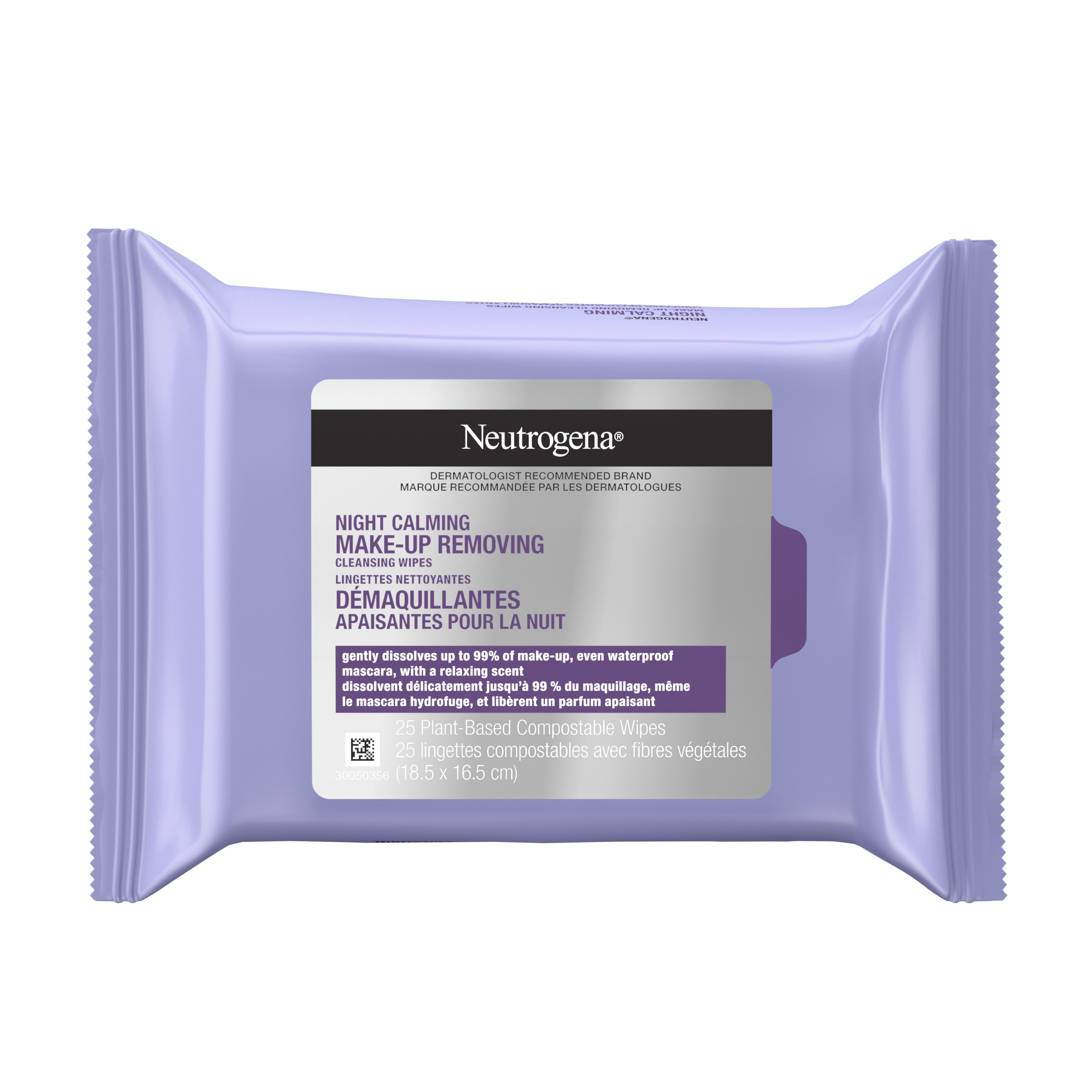 Neutrogena® Make-Up Removing Cleansing Wipes Night Calming