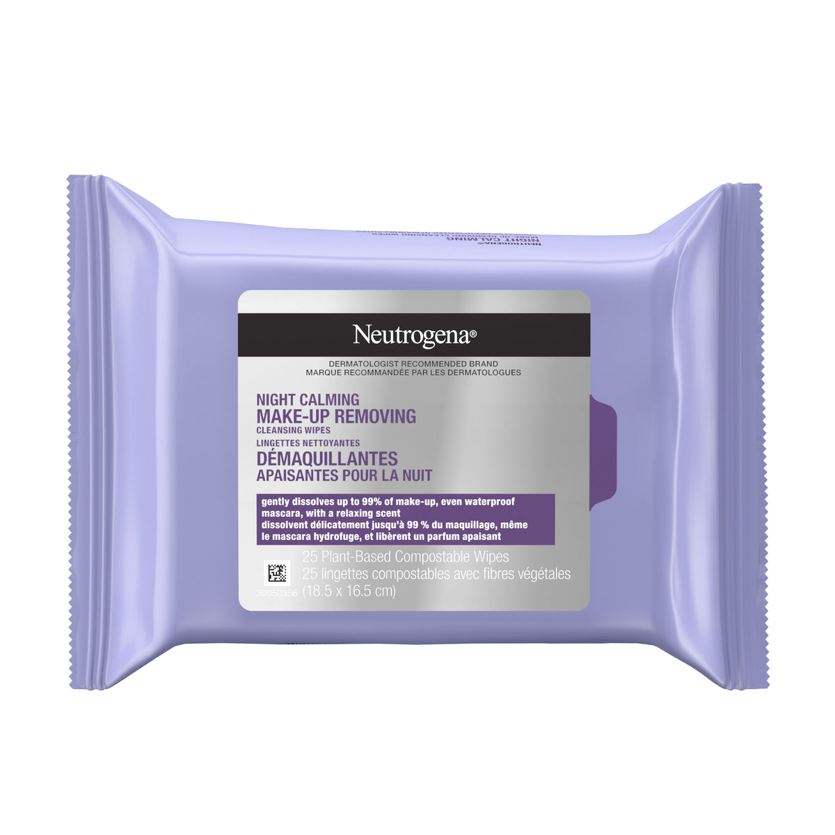 Neutrogena® Make-Up Removing Cleansing Wipes Night Calming