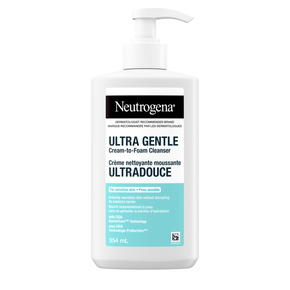 Neutrogena® Ultra Gentle  Cream-to-Foam Cleanser