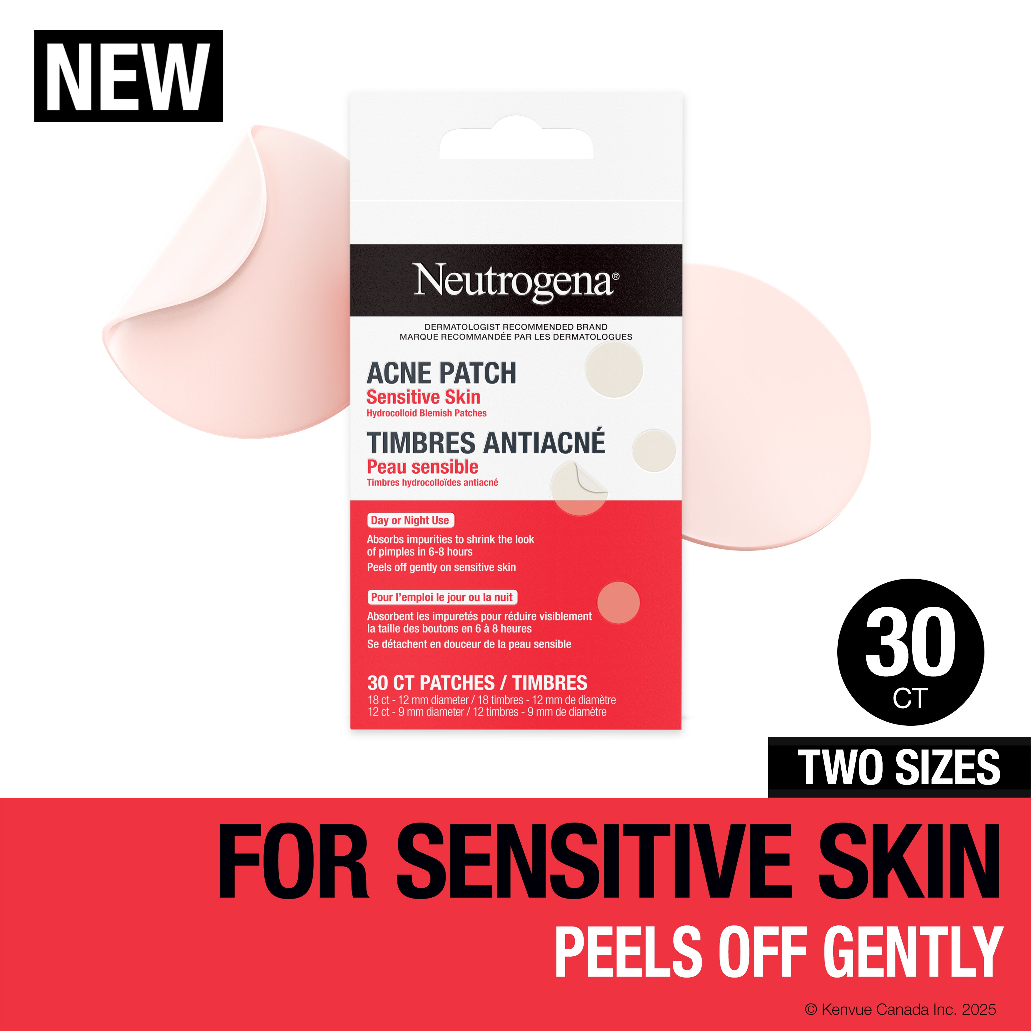 Neutrogena® Sensitive Skin Acne Patches