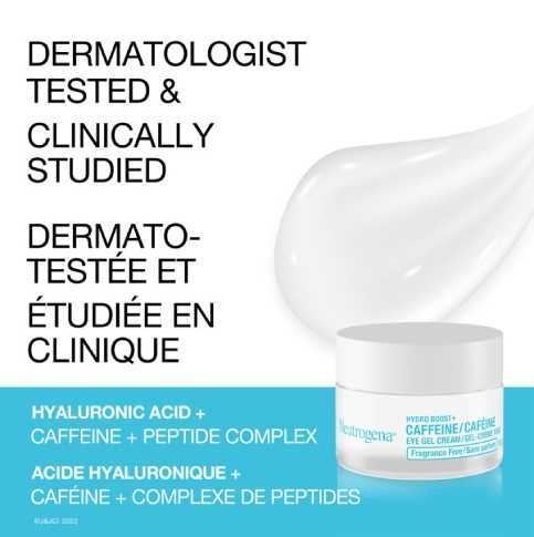 Neutrogena® Hydro Boost+ Caffeine Eye Gel Cream