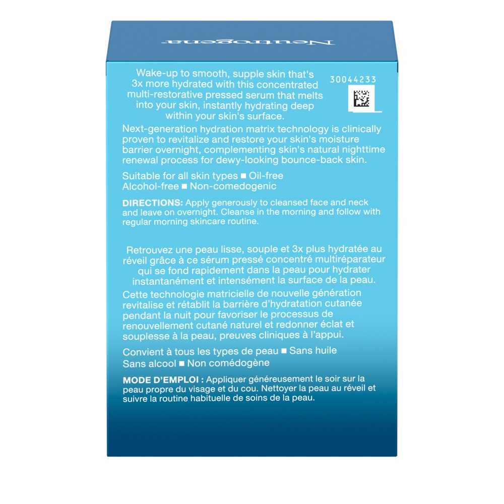 Neutrogena® Hydro Boost Night Pressed Serum, 48g