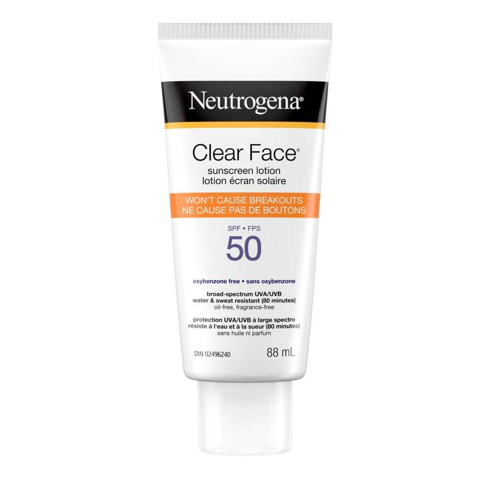 Neutrogena® Clear Face® Sunscreen Lotion SPF 50