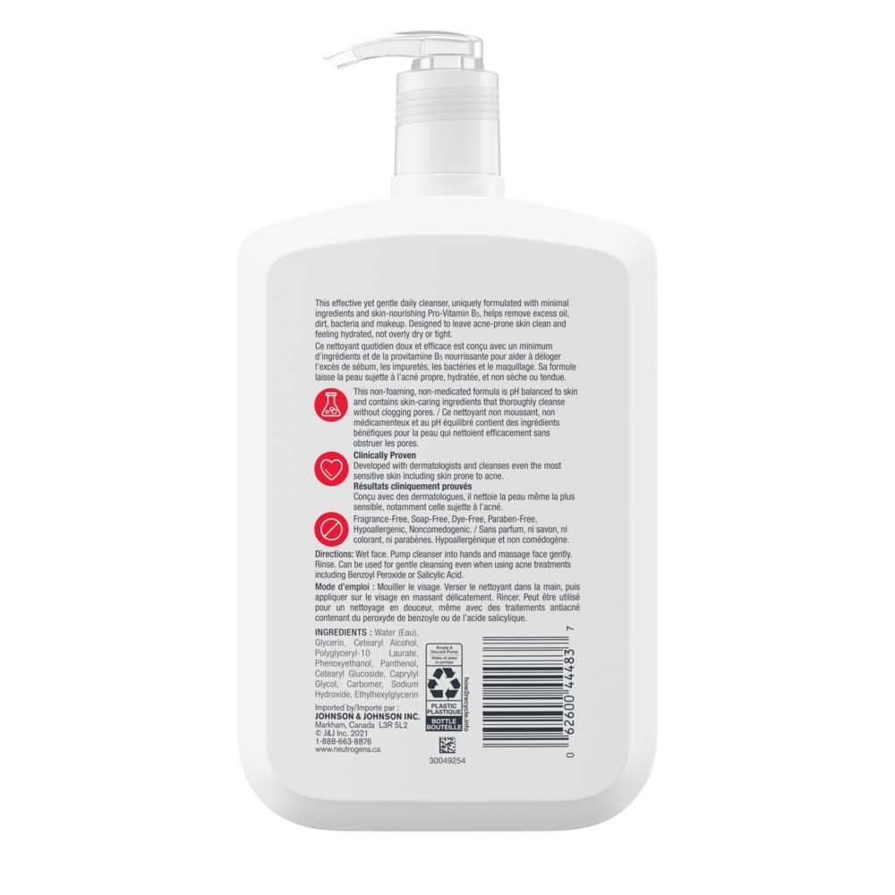 Neutrogena® Ultra Gentle Daily Cleanser with Pro-Vitamin B5, 473mL
