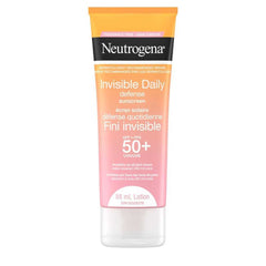 Neutrogena® Invisible Daily Defense Fragrance Free Sunscreen Lotion SPF 50+