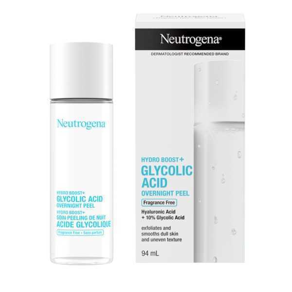 Neutrogena® Hydro Boost+ Glycolic Acid Overnight Peel