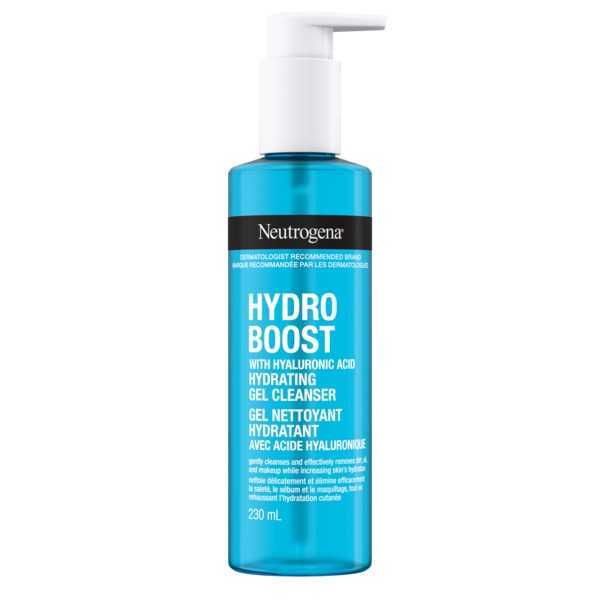 Neutrogena® Hydro Boost Hydrating Gel Cleanser, with Hyaluronic Acid