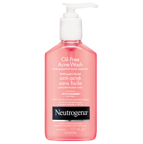 Neutrogena® Oil-Free Acne Wash Pink Grapefruit Facial Cleanser