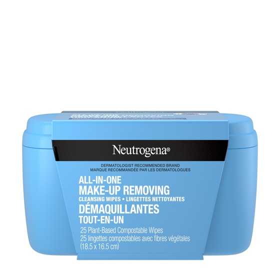 Neutrogena® All-in-One Make-Up Removing Cleansing Wipes, Vanity